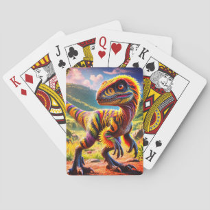 Dinosaur Poker Cards