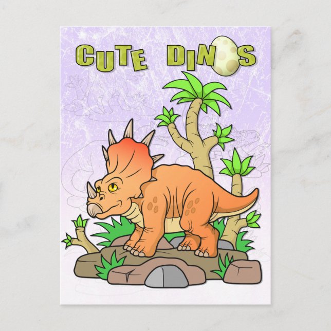 dinosaur postcard (Front)