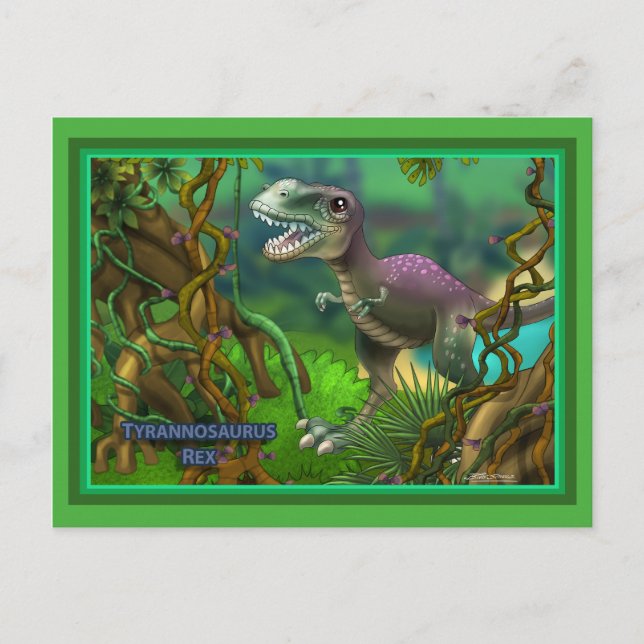 Dinosaur Postcard (Front)