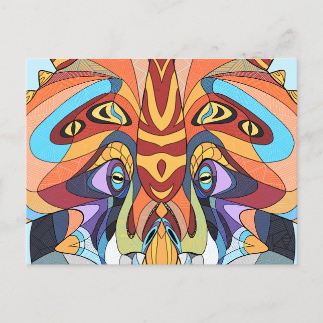 Dinosaur postcard - Stellasaurus (Front)