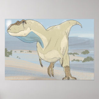 Dinosaur poster - Tarbosaurus