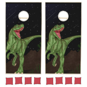 Dinosaur - Prehistoric Night Cornhole Set