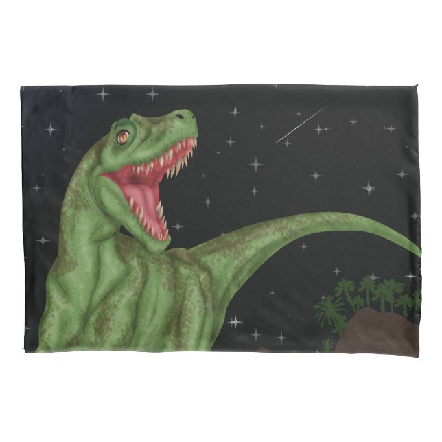 Dinosaur - Prehistoric Night Pillowcase (Front)