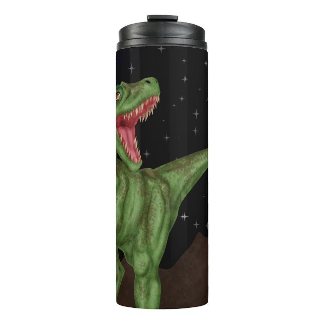 Dinosaur - Prehistoric Night Thermal Tumbler (Front)