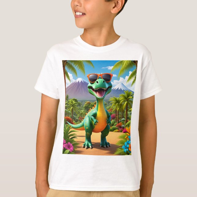 Dinosaur print t-shirt (Front)