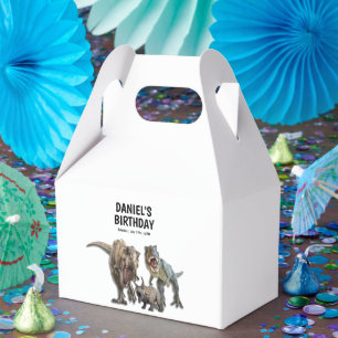 Dinosaur Printable birthday party, T rex Birthday Favor Boxes