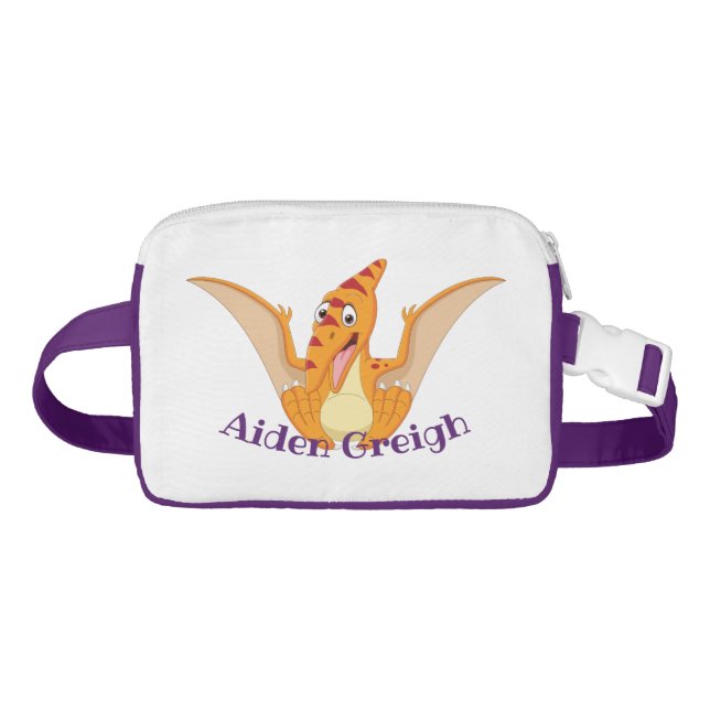 Dinosaur Pterodactyl Kids hip bag (Front)