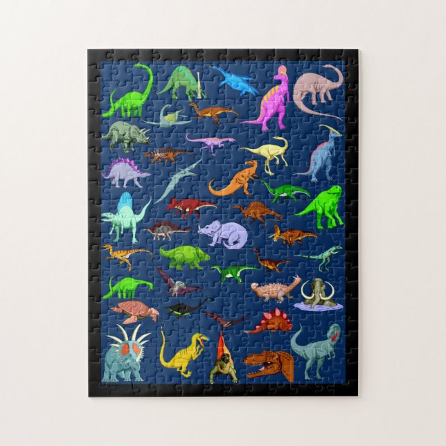 dinosaur puzzle (Vertical)