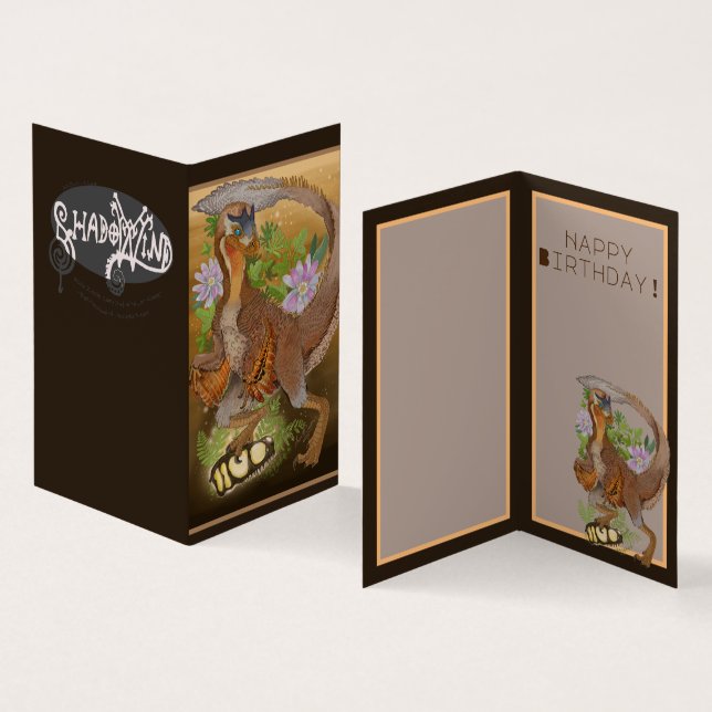 Dinosaur Raptor Jungle Art Birthday (Inside and Outside)