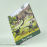 Dinosaur Raptor Tyrannosaurus Battle Name  3 Ring Binder<br><div class="desc">This design may be personalized in the area provided by changing the photo and/or text. Or it can be customized by clicking Personalize this Template and then choosing the click to customize further option and delete or change the color of the background, add text, change the text color or style,...</div>