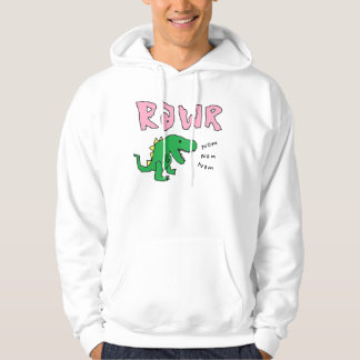 Dinosaur rawr hoodie