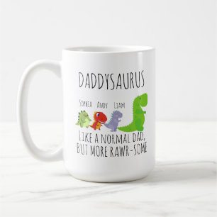 Dinosaur rawr-some Daddysaurus   Coffee Mug