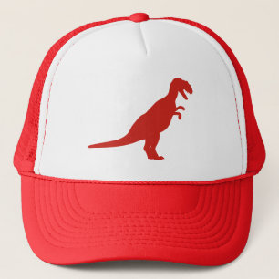 Dinosaur Red Trucker Hat