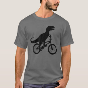 Dinosaur Riding Bike   Cute Bike-Dino Lovers Tee G