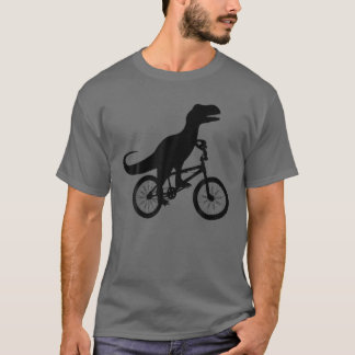 Dinosaur Riding Bike | Cute Bike-Dino Lovers Tee G