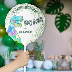 Dinosaur Roar Birthday Party Balloon