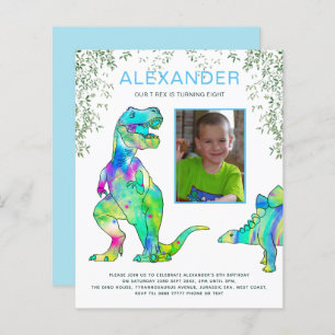 Dinosaur Roar Birthday Party Photo Budget