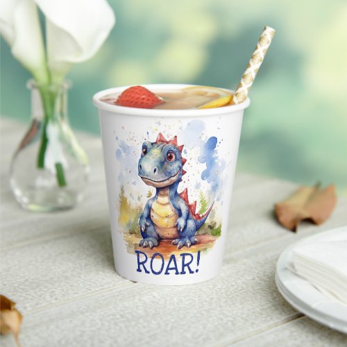 Dinosaur Roar Party Paper Cups