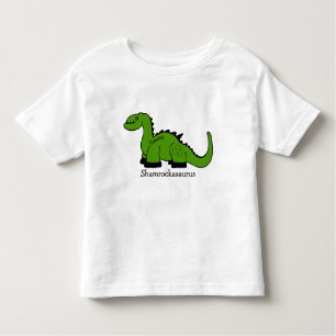 Dinosaur "Shamrockasaurus" Toddler T-shirt