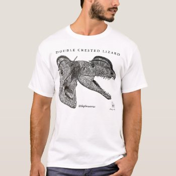 Dinosaur Shirt Dilophosaurus Gregory Paul by Eonepoch at Zazzle