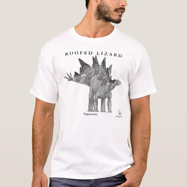 Dinosaur Shirt Stegosaurus Gregory Paul (Front)