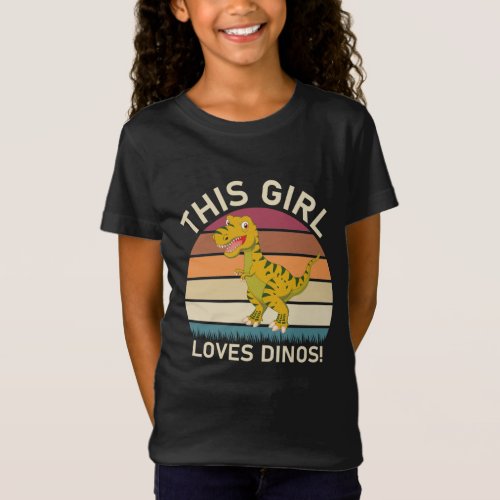 Dinosaur Shirt _ This Girl Loves Dinos