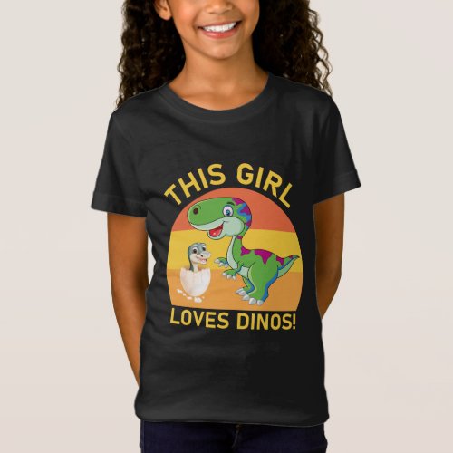 Dinosaur Shirt _ This Girl Loves Dinos