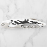 Dinosaur Silhouettes Waiter&#39;s Corkscrew