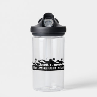 Dinosaur Silhouettes Water Bottle