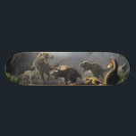 Dinosaur skateboard<br><div class="desc">Featuring original artwork by paleoartist Chris Srnka</div>