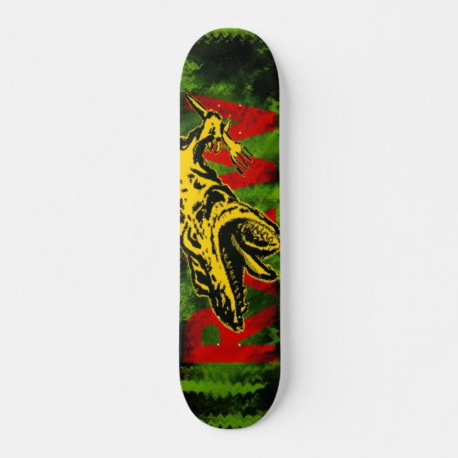 dinosaur skateboard 01 deck (Front)