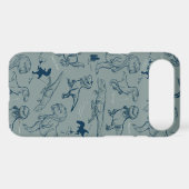 Dinosaur Sketch Pattern iPod Touch (5th Generation) Cover (Back (Horizontal))