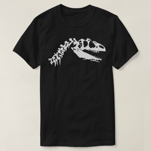 Dinosaur Skull 3 T-Shirt (Design Front)