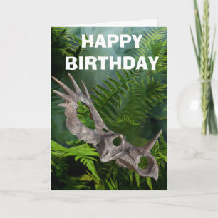 Dinosaur Skull Jussica PARTY Card