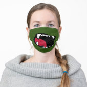 DINOSAUR SMILE kids Adult Cloth Face Mask (Worn)