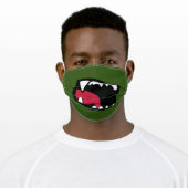 DINOSAUR SMILE kids Adult Cloth Face Mask (Worn)