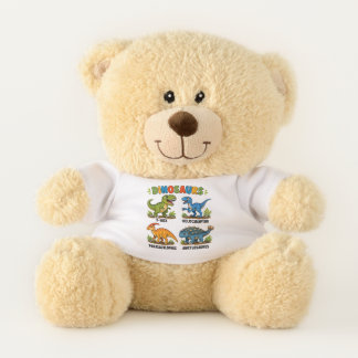 Dinosaur Species Learning for Kids Teddy Bear
