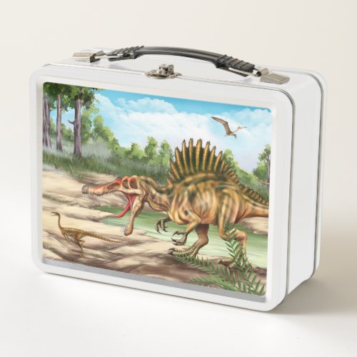 Dinosaur Species Metal Lunchbox