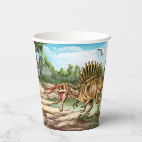 Dinosaur Species Paper Cup