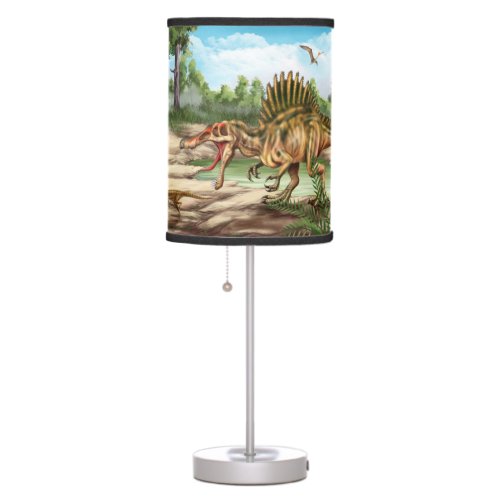 Dinosaur Species Table Lamp