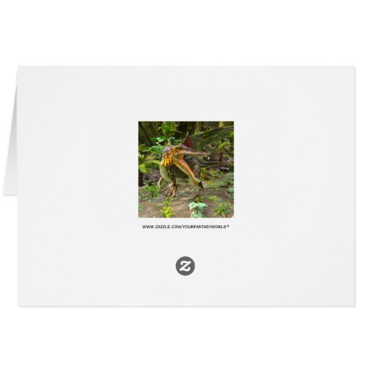 Dinosaur Spinosaurus (Back Horizontal)