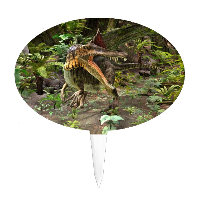 Dinosaur Spinosaurus Cake Topper (Front)