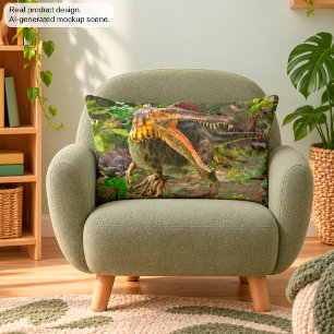 Dinosaur Spinosaurus Lumbar Pillow