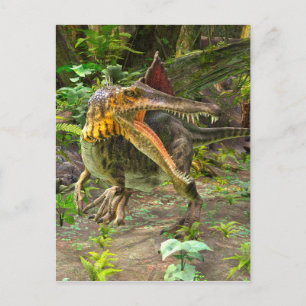 Dinosaur Spinosaurus Postcard