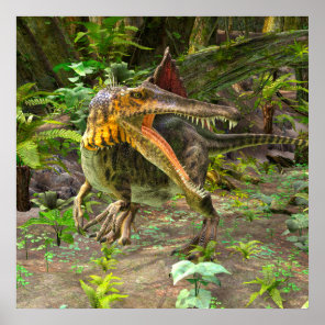 Dinosaur Spinosaurus Poster
