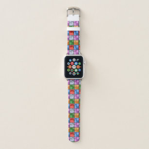 Dinosaur Squares Apple Watch Band