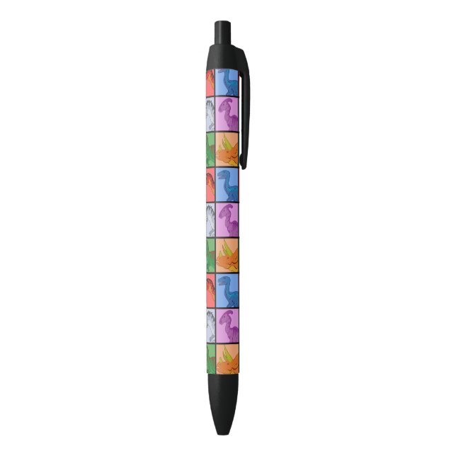 Dinosaur Squares Pen (Bottom (Vertical))