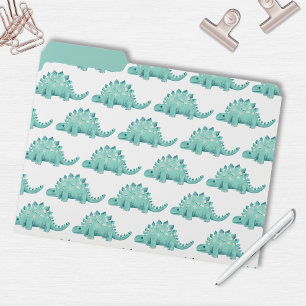 Dinosaur Stegosaurus pattern File Folder