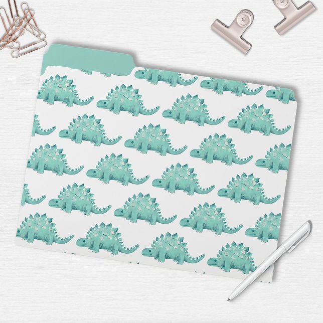 Dinosaur Stegosaurus pattern File Folder (Creator Uploaded)