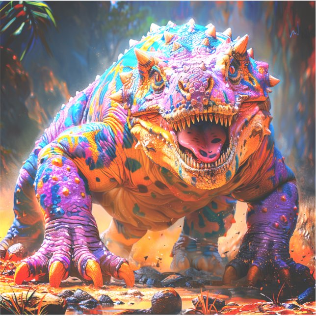 Dinosaur Sticker (Front)